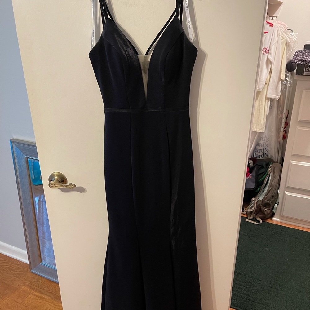 Navy Joavani Long dress size 0